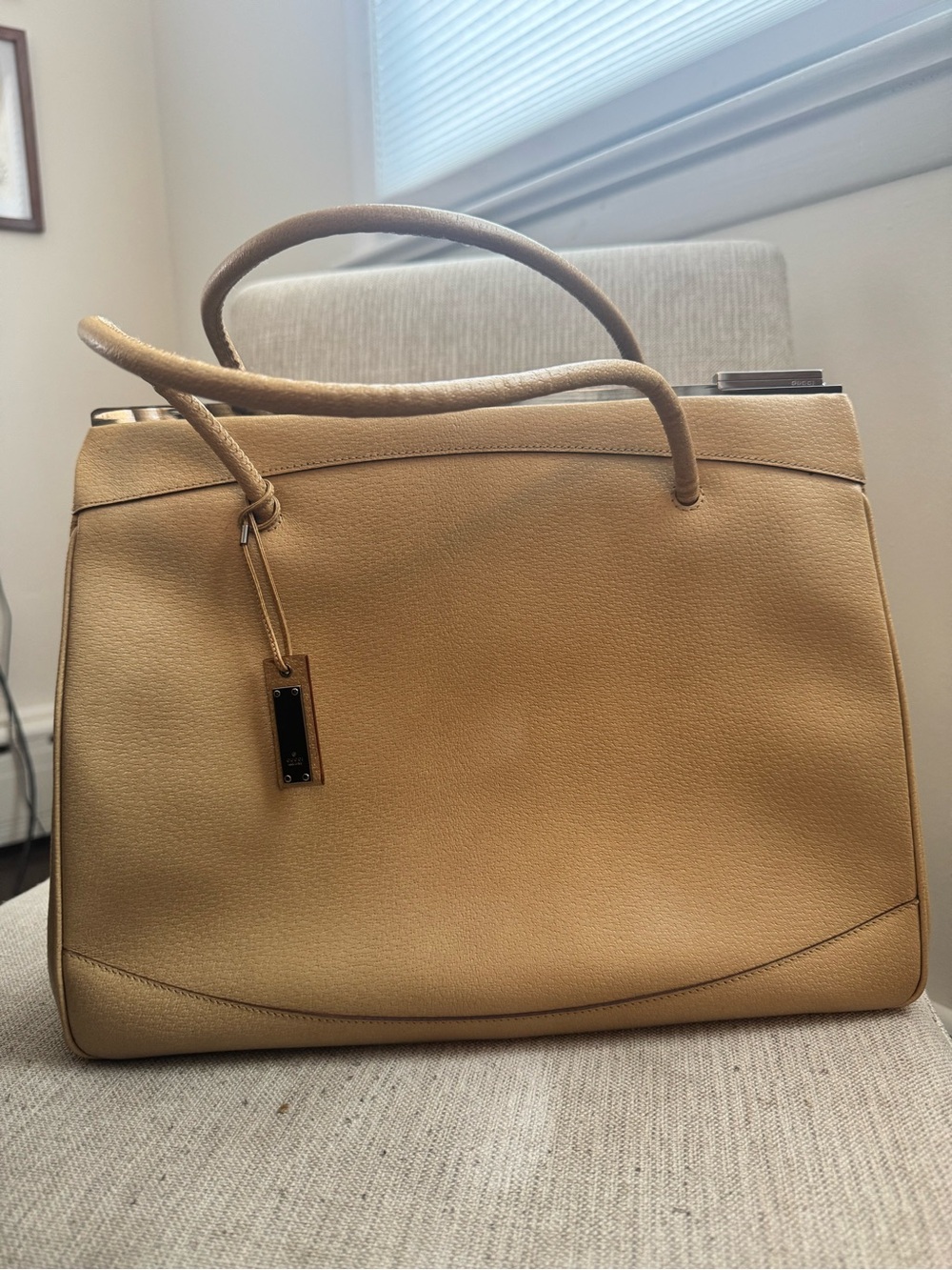 Gucci Vintage Handle Bag Tom Ford Era Satchel - Picture 13 of 13